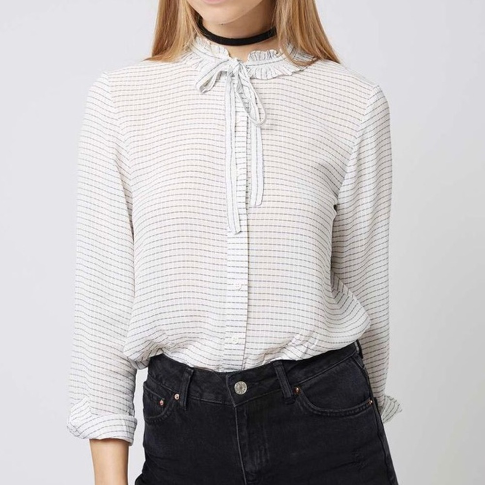 TOPSHOP Stripe Top